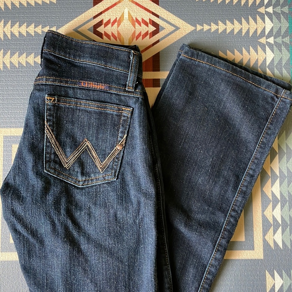 Wrangler Q-Baby Dark Wash Jeans